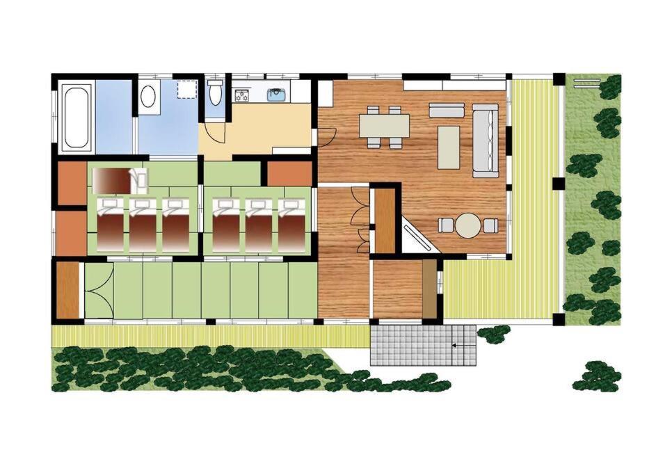 Ek House Hakone Shushinso 箱根修身荘 빌라 외부 사진